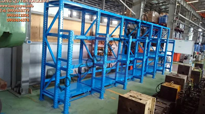 Mold rack installation - Chinh Dat Company